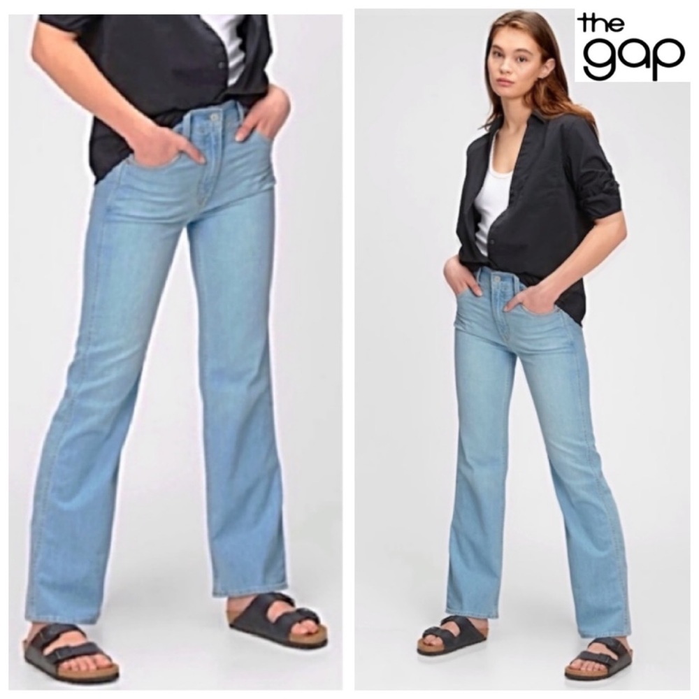 🍑 GAP Vintage-70’s Inspired High-Rise Jeans size 10 Women’s Jeans 10 NWT… - Picture 1 of 5